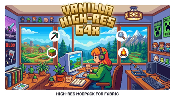 Vanilla High-Res 64x