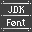 JDK - Font