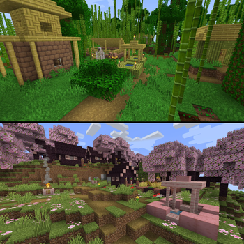 Bamboo and Cherry Villages!