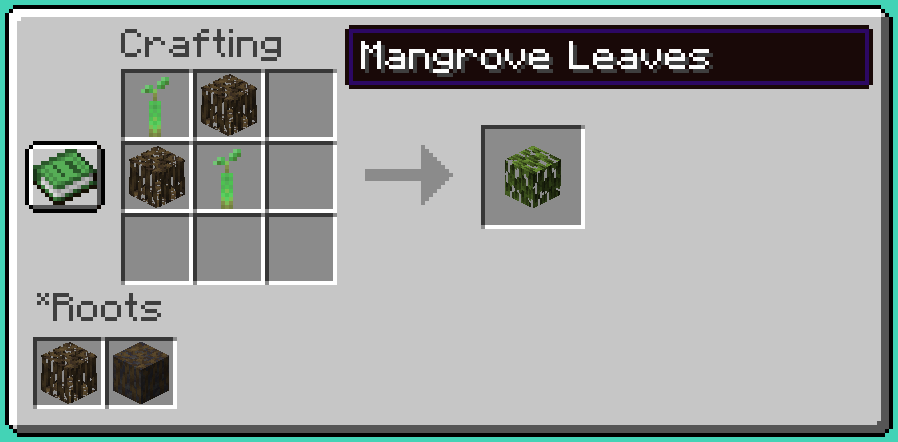 Craft Mangrove Leaves from Roots and Propagules