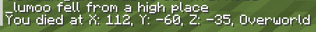 Death coords