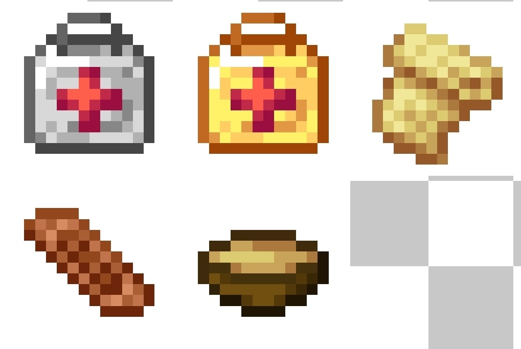 A retextured version of the Rough Tweaks items.