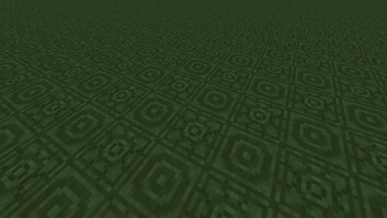 Chiseled Oscilicrete and Oscilicrete Pillars as floor pattern