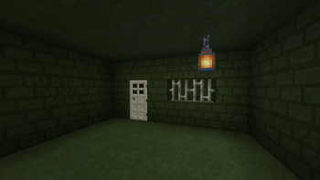 Interior made with Oscilicrete blocks