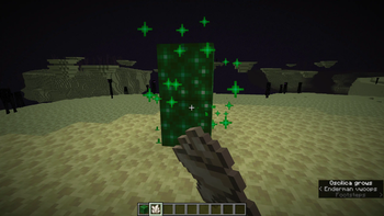 Growing oscilica using Quartz item