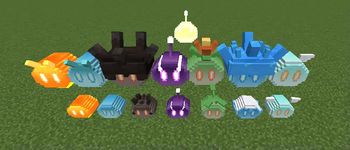 Elemental slimes