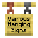 Various Hanging Signs
