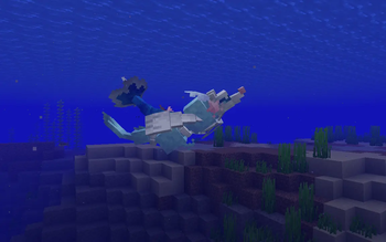 wild alpha primarina from the Alpha Project mod