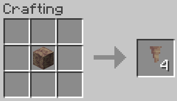 Uncraftable dripstone blocks