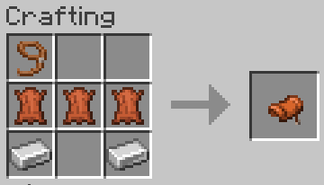 Craftable saddle