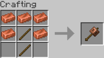 Copper Hamemr Crafting Recipe