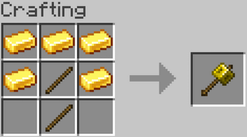 Golden Hammer Crafting Recipe