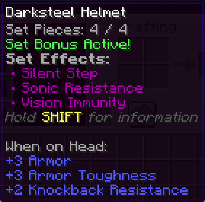 Darksteel Effects