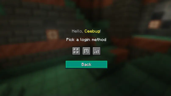 Re-Authenticate Screen