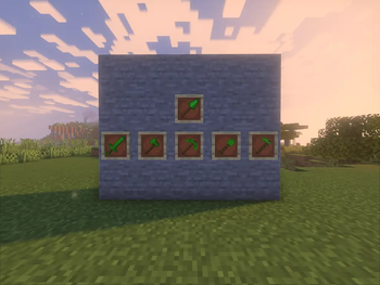 Emerald Tools and Weapons