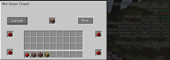 Changing the block status