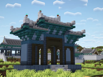 山门 Mountain gate