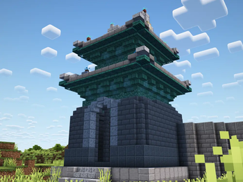 Entrance to the dungeon