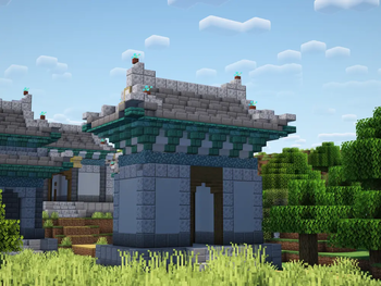 山门 Mountain gate