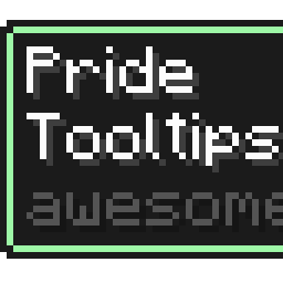 Lime Green Tooltip (Frame-only Monochrome)