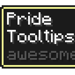 Lemon Yellow Tooltip (Frame-only Monochrome)
