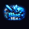 Blue16x