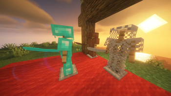Wooden, diamond, stone