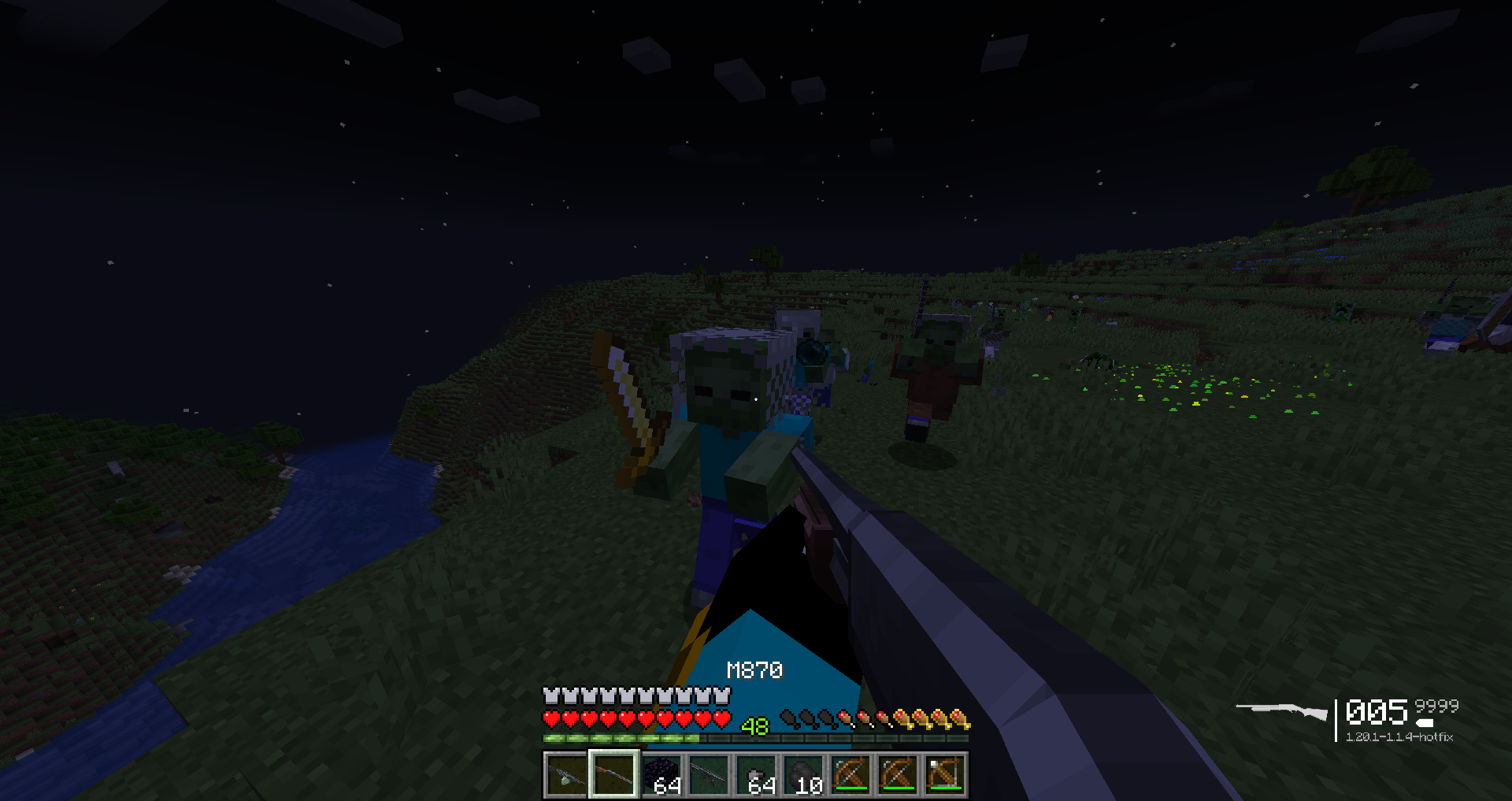 Screenshot modpacku Guns and Zombies (1/3)