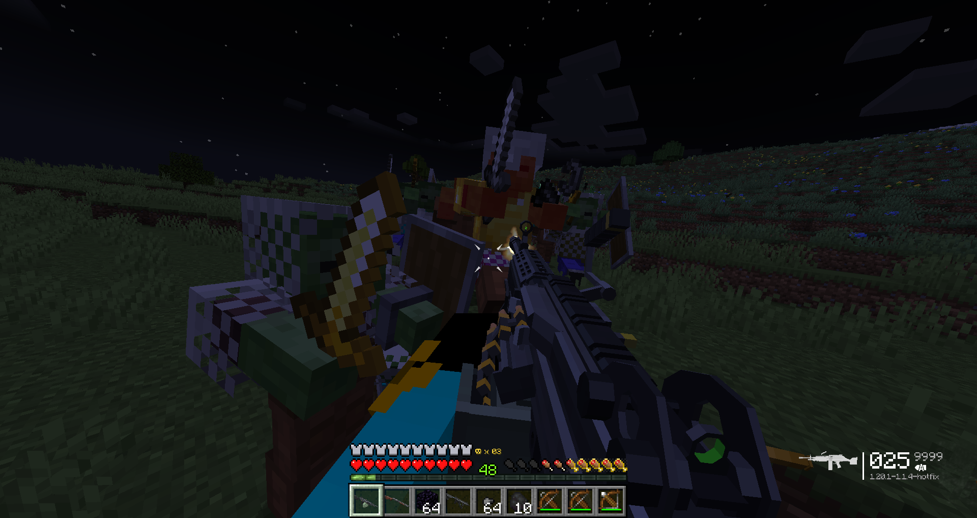 Screenshot modpacku Guns and Zombies (3/3)