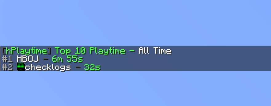 /playtime top