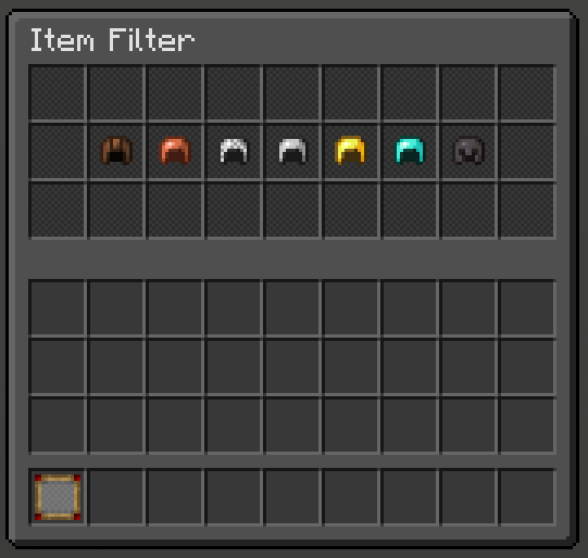 Item Filter GUI Dark