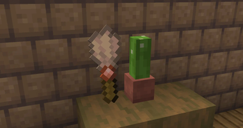 Updated Brush & Potted Cactus Textures