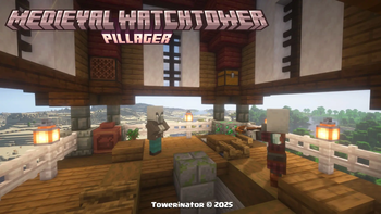Medieval Pillager Watchtower Interior