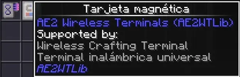 Amne's AE2WTLib Spanish Translations — screenshot 1