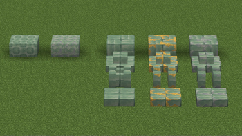 Dark End Stone Bricks and tiles Variants