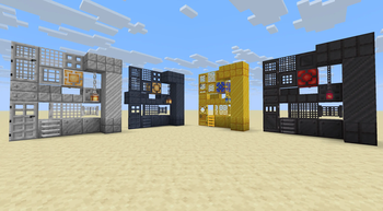 Metallics Building blocks.