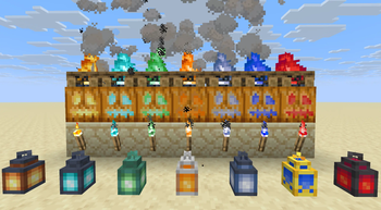 Metallics fire blocks
