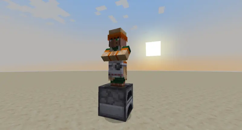 Cook Villager in desert biome