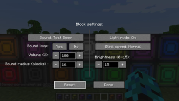 Configurable Siren & Light Settings