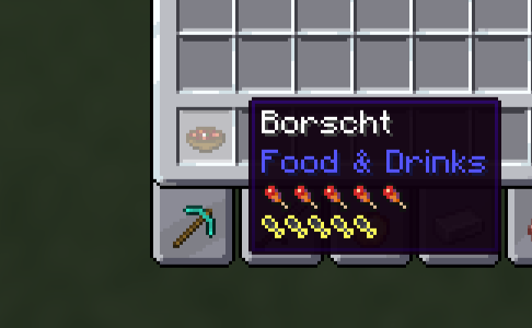 Borscht characteristics