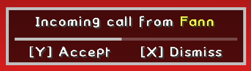 Abiphone call prompt
