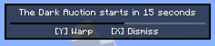 Dark Auction reminder