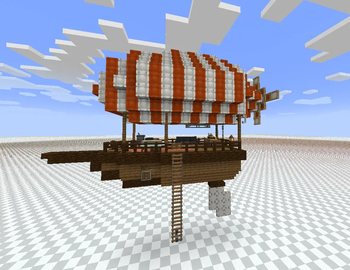 Airship using Ginger Hot Air Envelopes