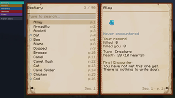 Hunters log — screenshot 3