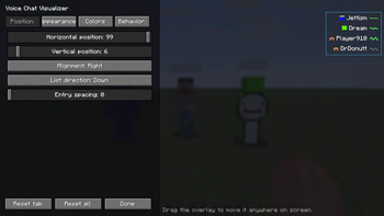 Voice chat visualizer — screenshot 1