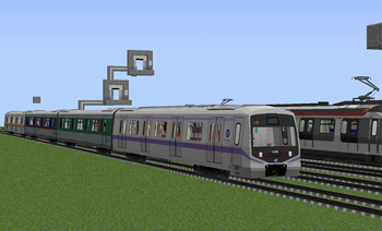 Seoul Metro Retextured Trains