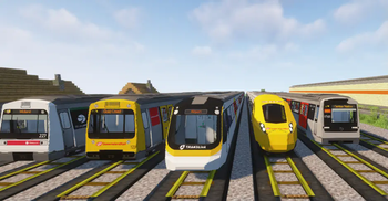 Australian Retextured Trains & M5 Retextured Train