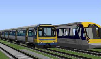 New Zealand Retextured Trains