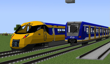 NS Intercity/Sprinter Retextured Trains