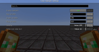 color settings